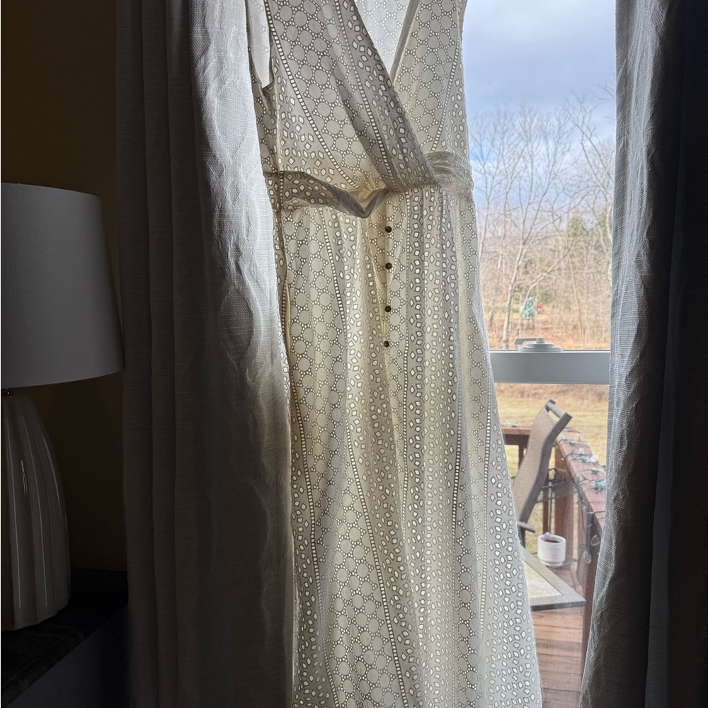 Elegant Midi White Zara Dress